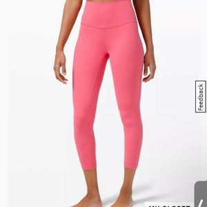 Lululemon align 25” in Guava Pink